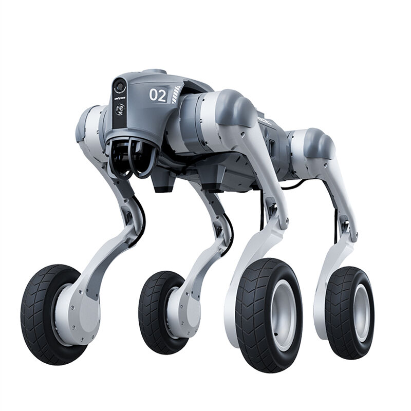 Unitree Go2 インテリジェント4脚デザインコンパニオンロボット犬